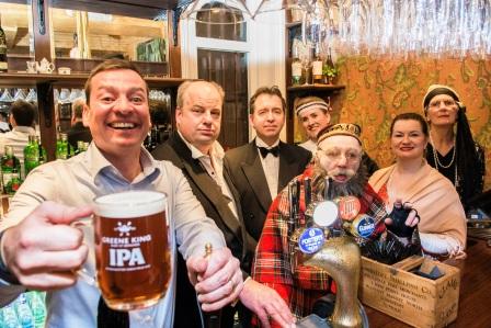 AN EVENING TO DIE FOR AT THE SHERLOCK HOLMES One of London’s most iconic pubs